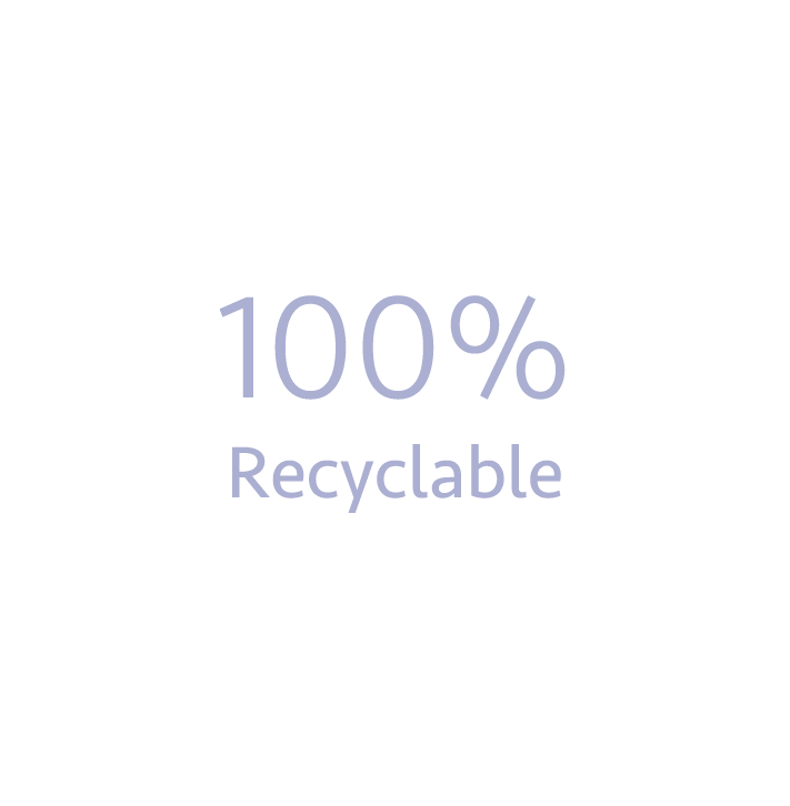 100% Recyclable